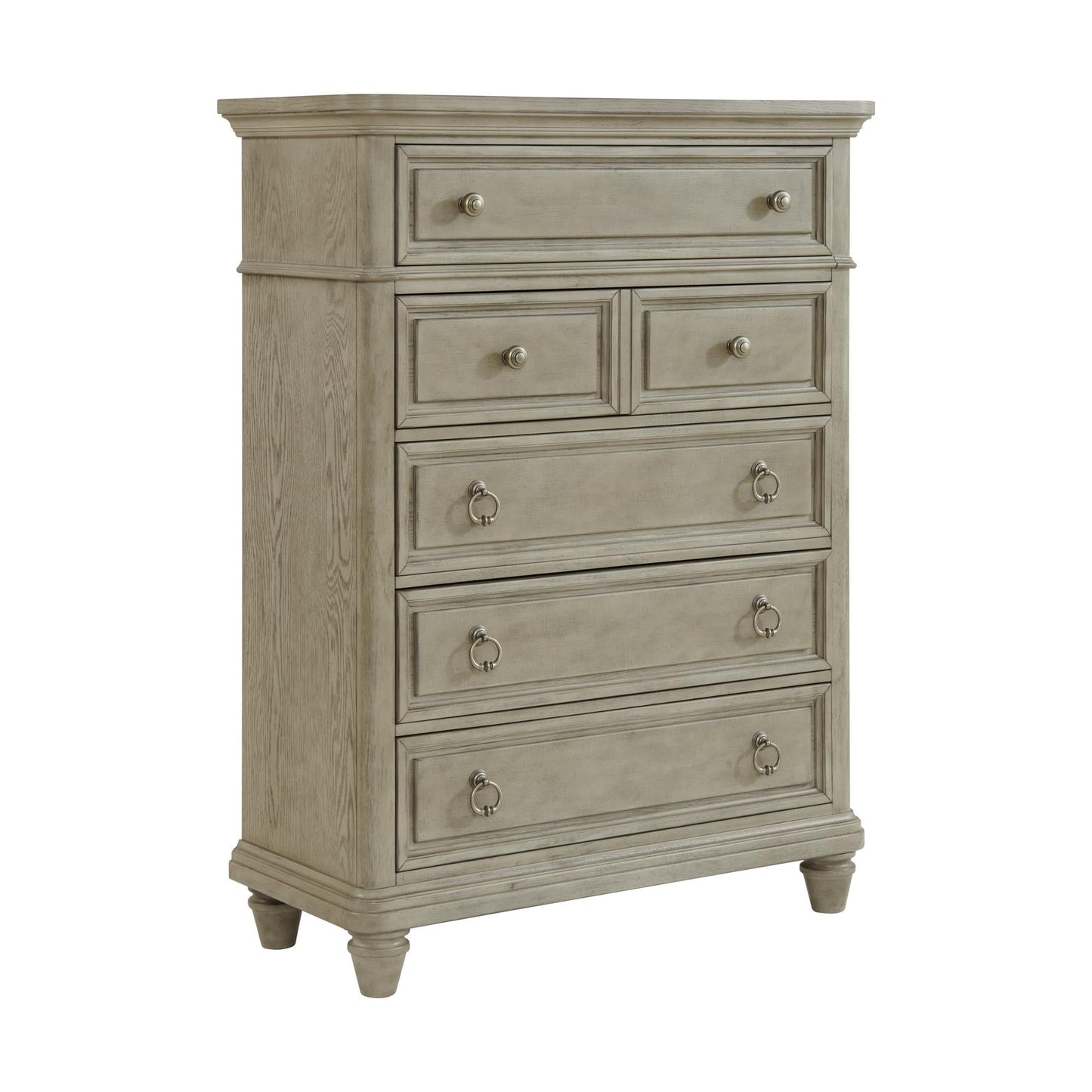 Elements International Whit - Ash B - 11360 - 3 - CH1 5 - Drawer Chest - American Furniture of Slidell
