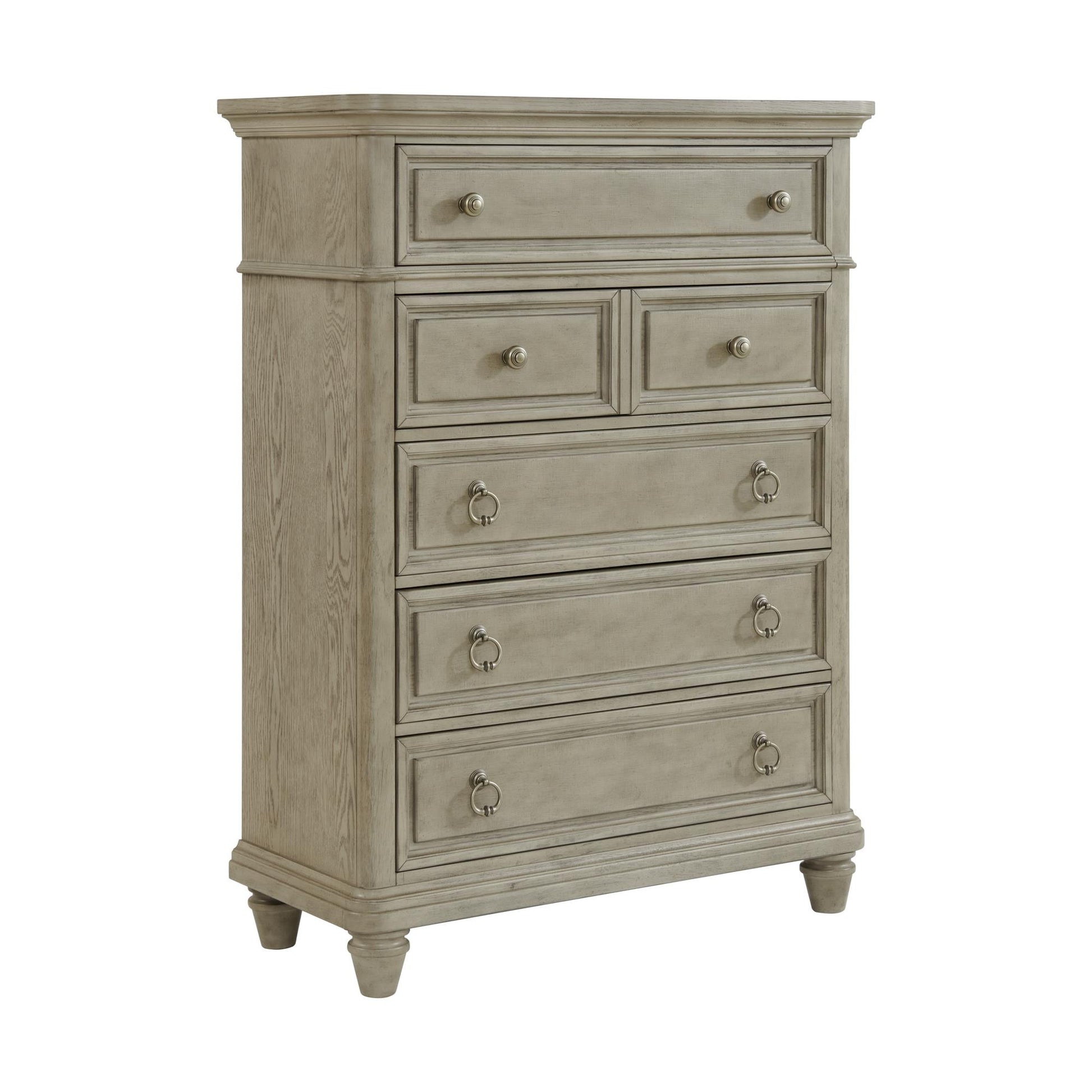 Elements International Whit - Ash B - 11360 - 3 - CH1 5 - Drawer Chest - American Furniture of Slidell