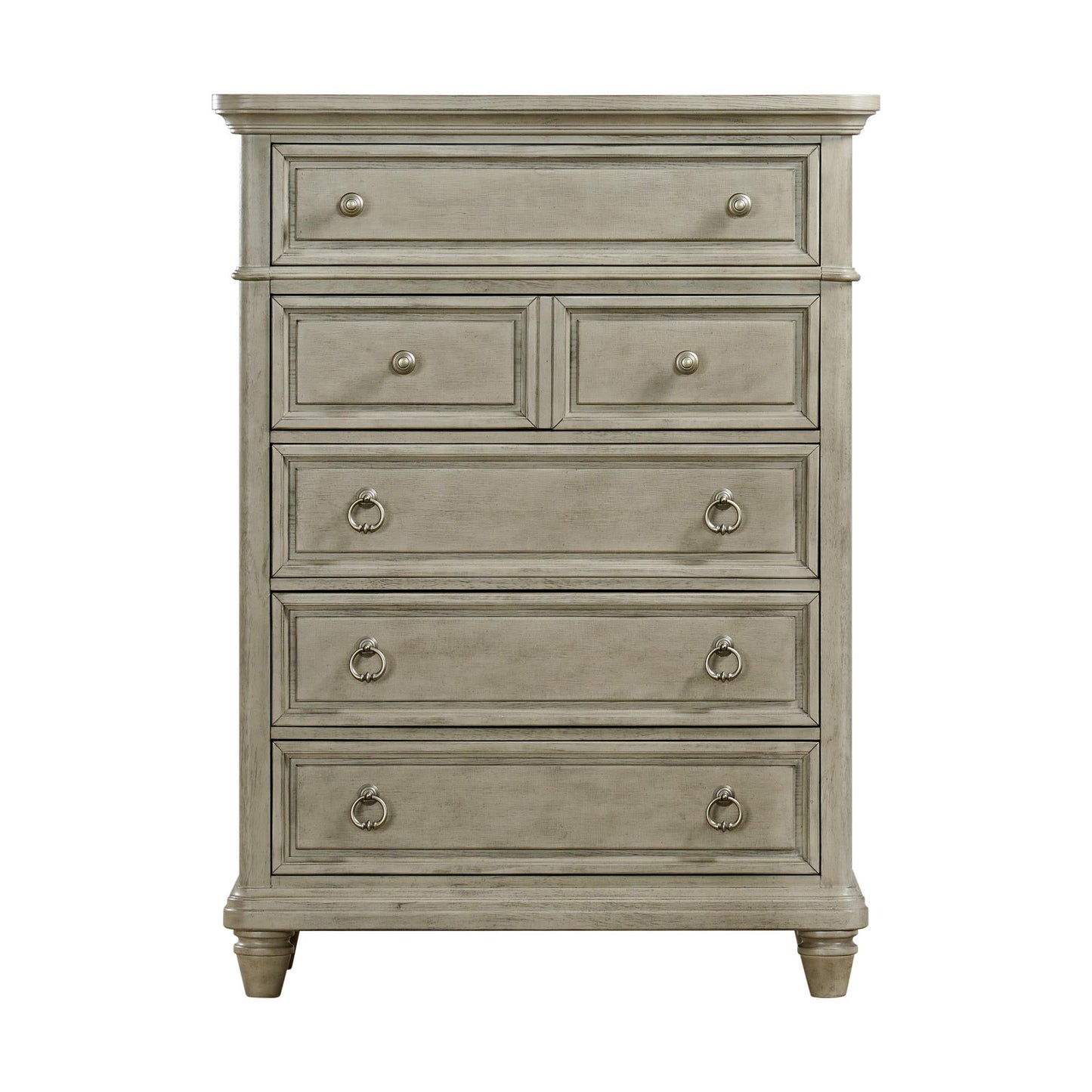 Elements International Whit - Ash B - 11360 - 3 - CH1 5 - Drawer Chest - American Furniture of Slidell