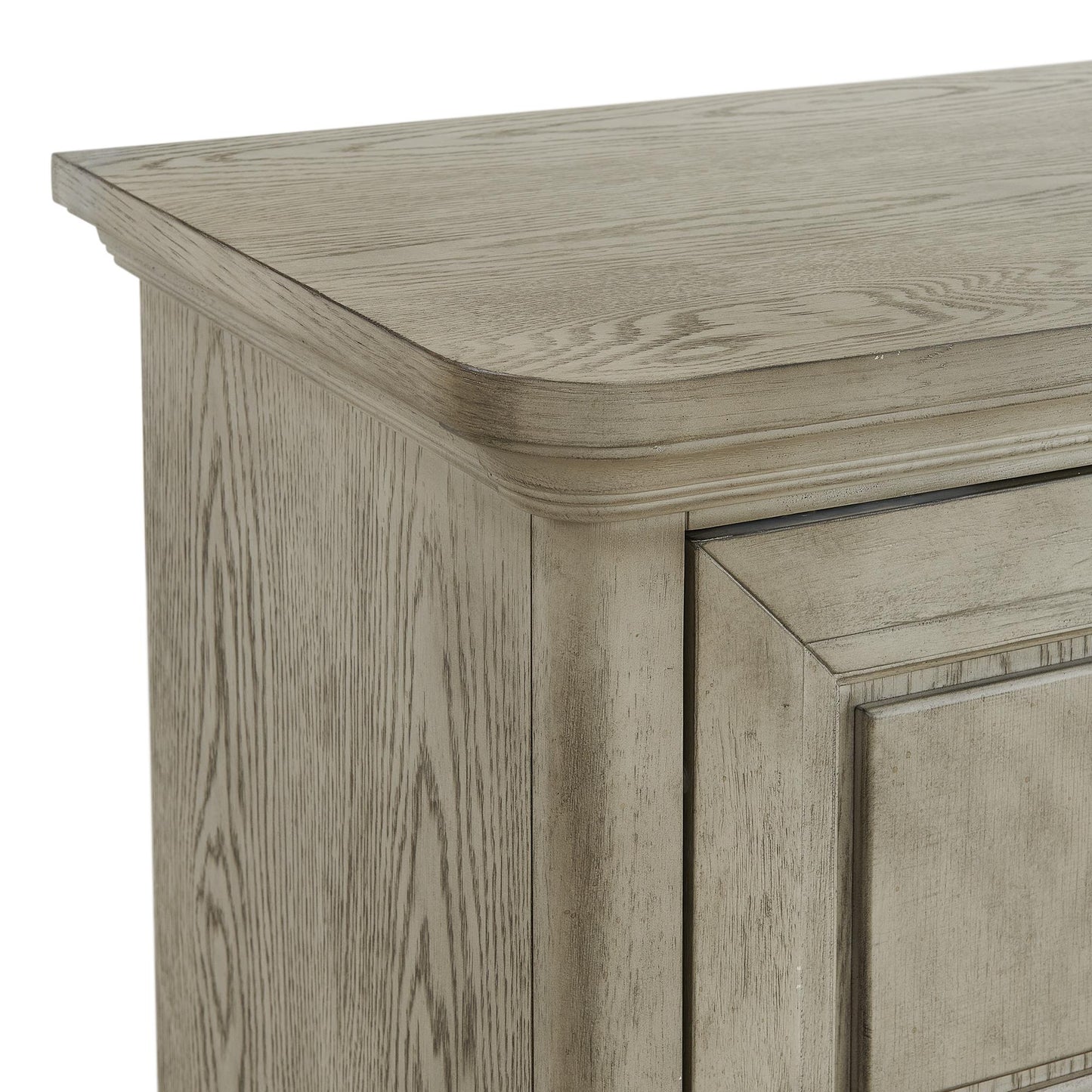 Elements International Whit - Ash B - 11360 - 3 - CH2 5 - Drawer Door Chest - American Furniture of Slidell