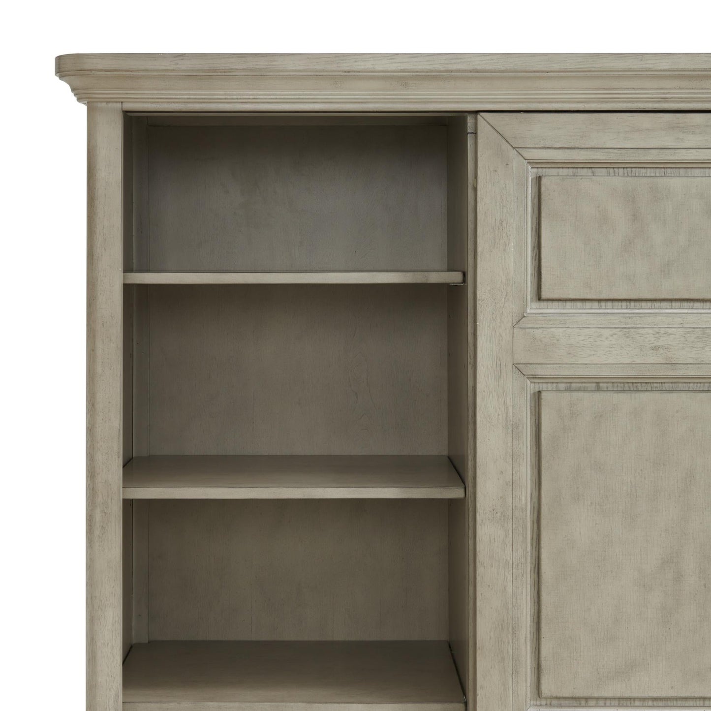 Elements International Whit - Ash B - 11360 - 3 - CH2 5 - Drawer Door Chest - American Furniture of Slidell