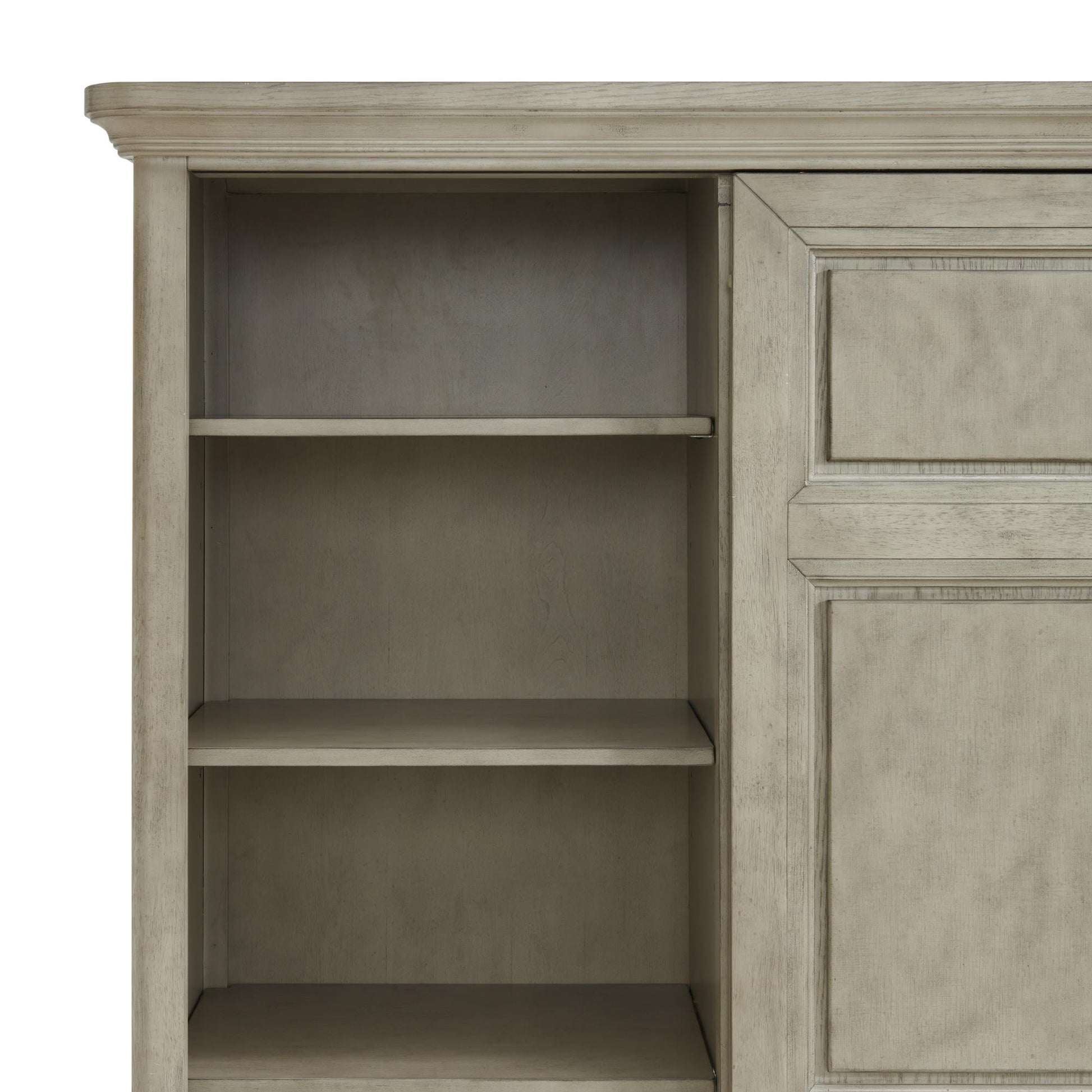 Elements International Whit - Ash B - 11360 - 3 - CH2 5 - Drawer Door Chest - American Furniture of Slidell