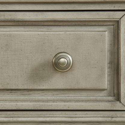 Elements International Whit - Ash B - 11360 - 3 - CH2 5 - Drawer Door Chest - American Furniture of Slidell