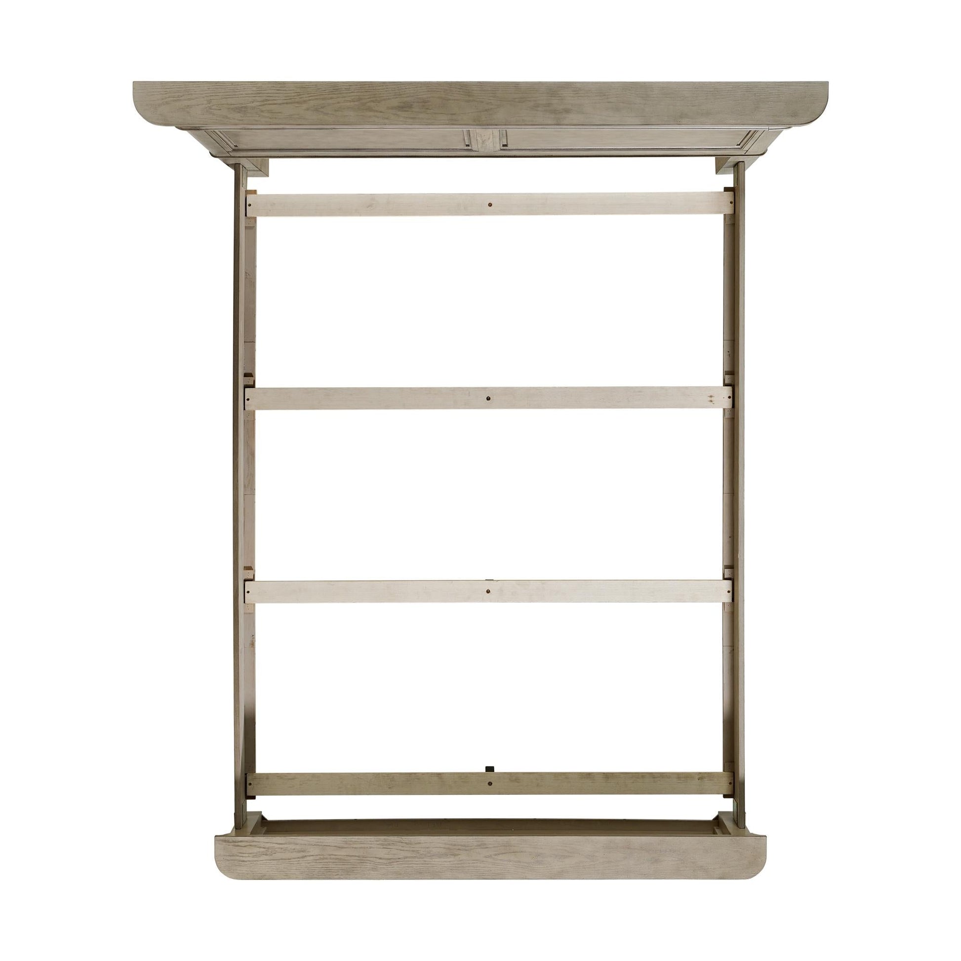 Elements International Whit - Ash B - 11360 - 3 - QB Queen Panel Bed - American Furniture of Slidell