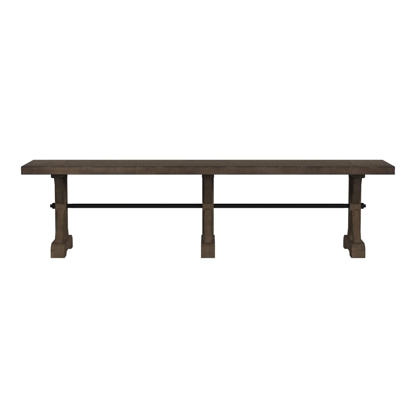 Elements International Yellowstone D - 12830 - 3 - BN Dining Bench - American Furniture of Slidell