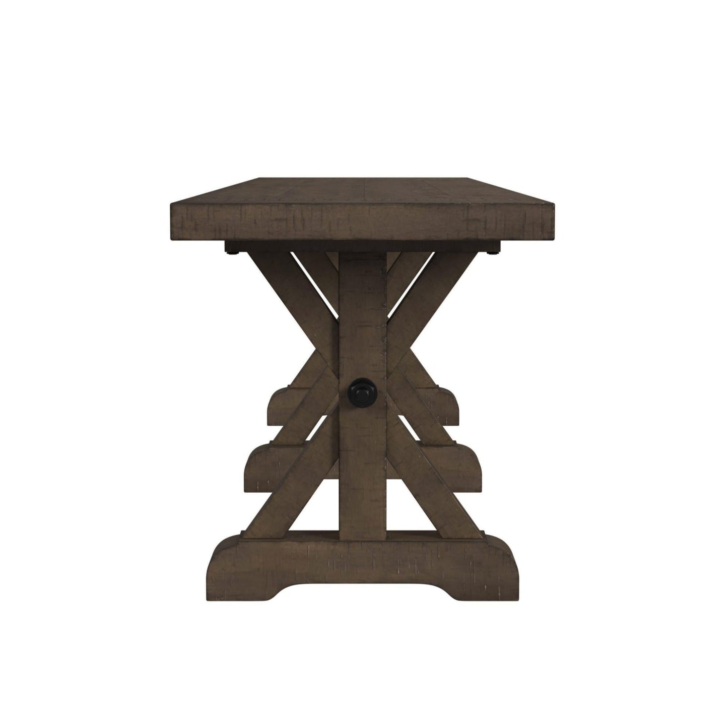 Elements International Yellowstone D - 12830 - 3 - BN Dining Bench - American Furniture of Slidell