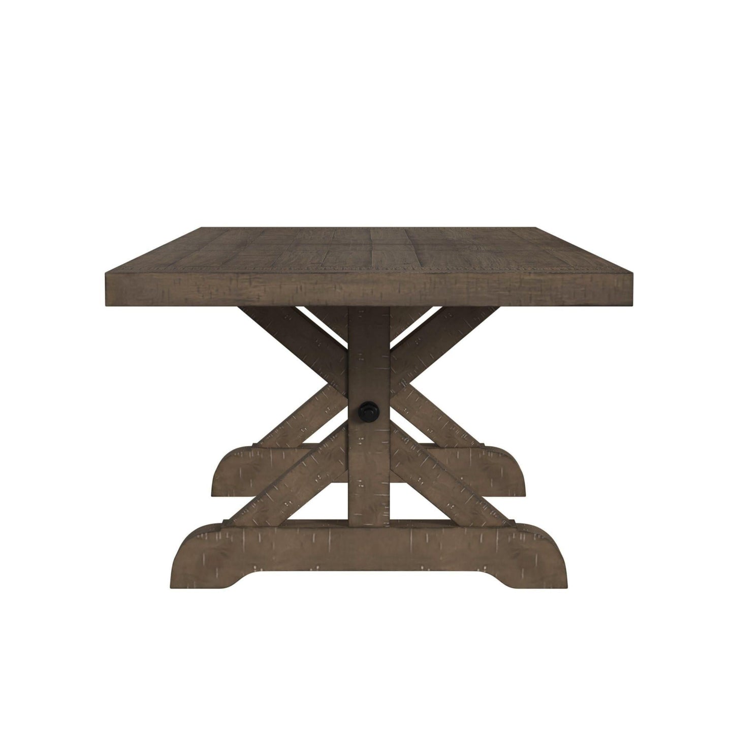 Elements International Yellowstone D - 12830 - 3 - DT Dining Table - American Furniture of Slidell