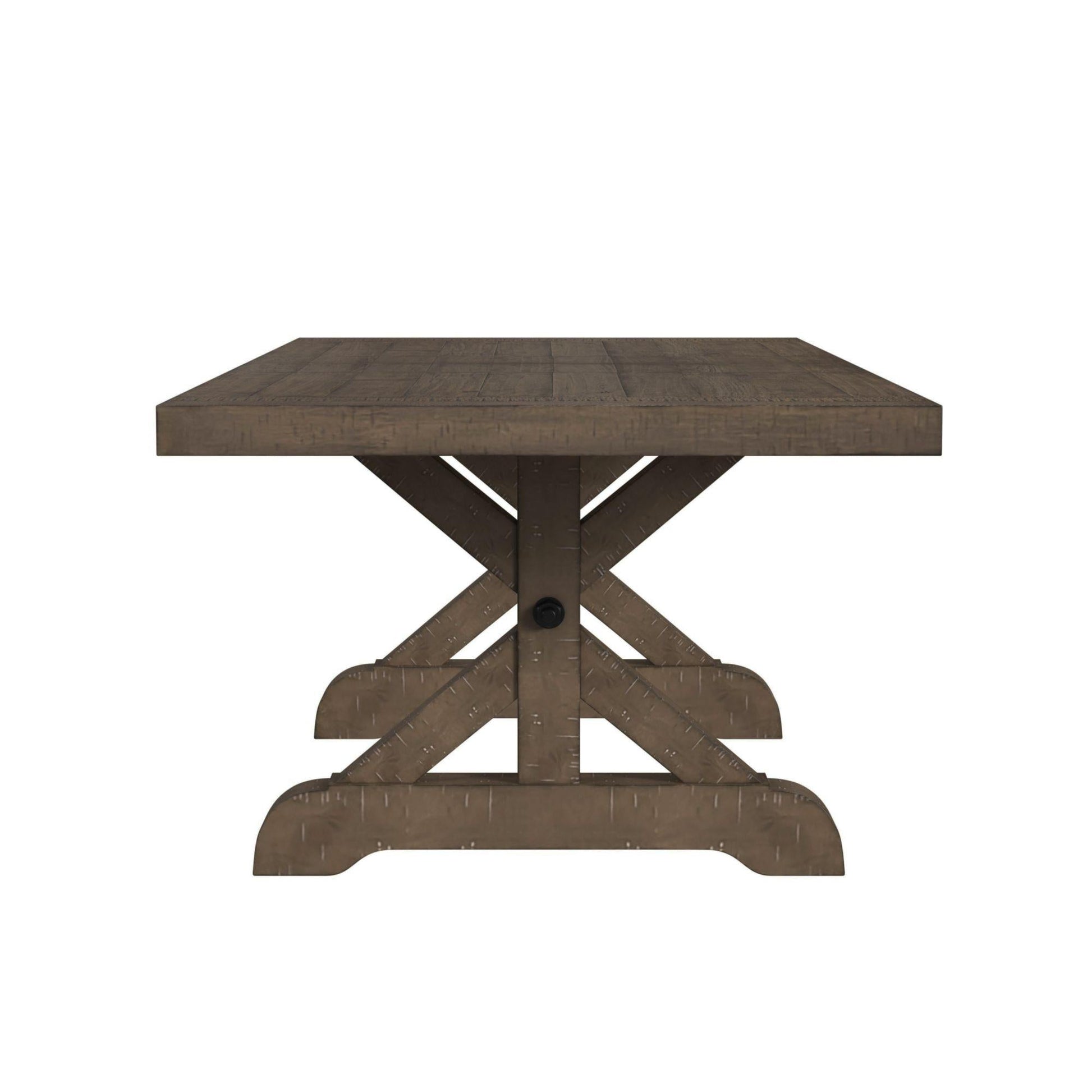 Elements International Yellowstone D - 12830 - 3 - DT Dining Table - American Furniture of Slidell