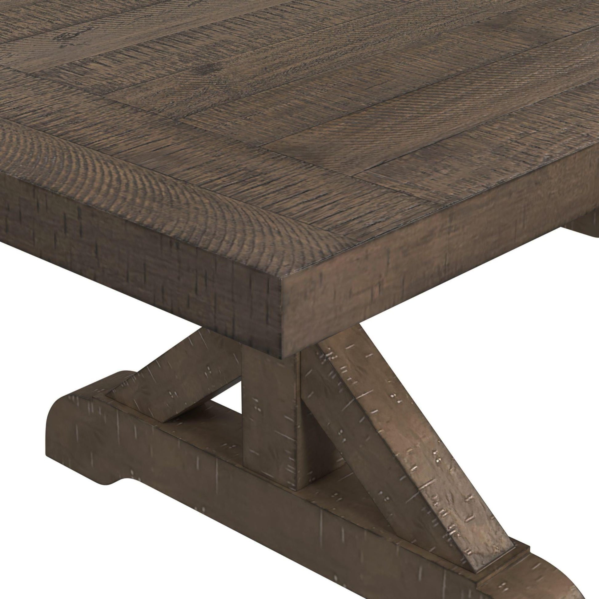 Elements International Yellowstone D - 12830 - 3 - DT Dining Table - American Furniture of Slidell