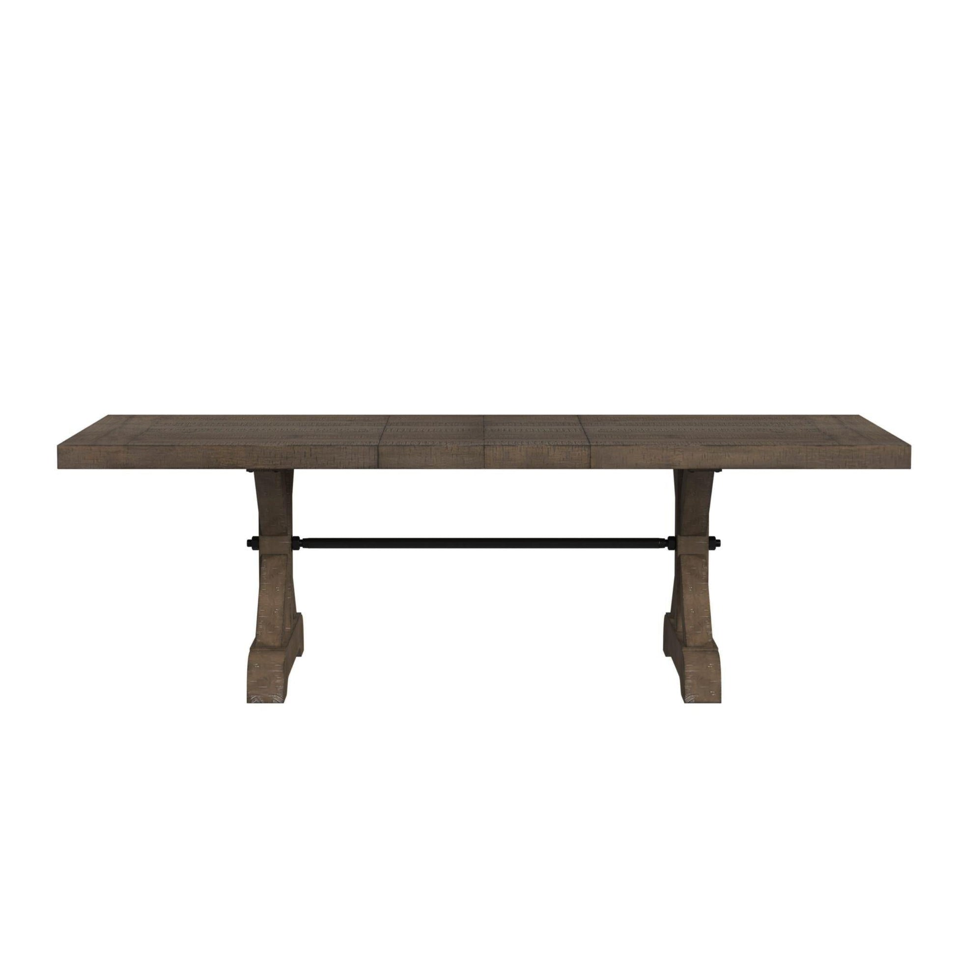 Elements International Yellowstone D - 12830 - 3 - DT Dining Table - American Furniture of Slidell