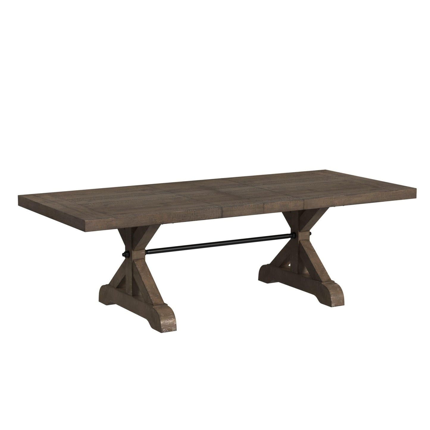 Elements International Yellowstone D - 12830 - 3 - DT Dining Table - American Furniture of Slidell
