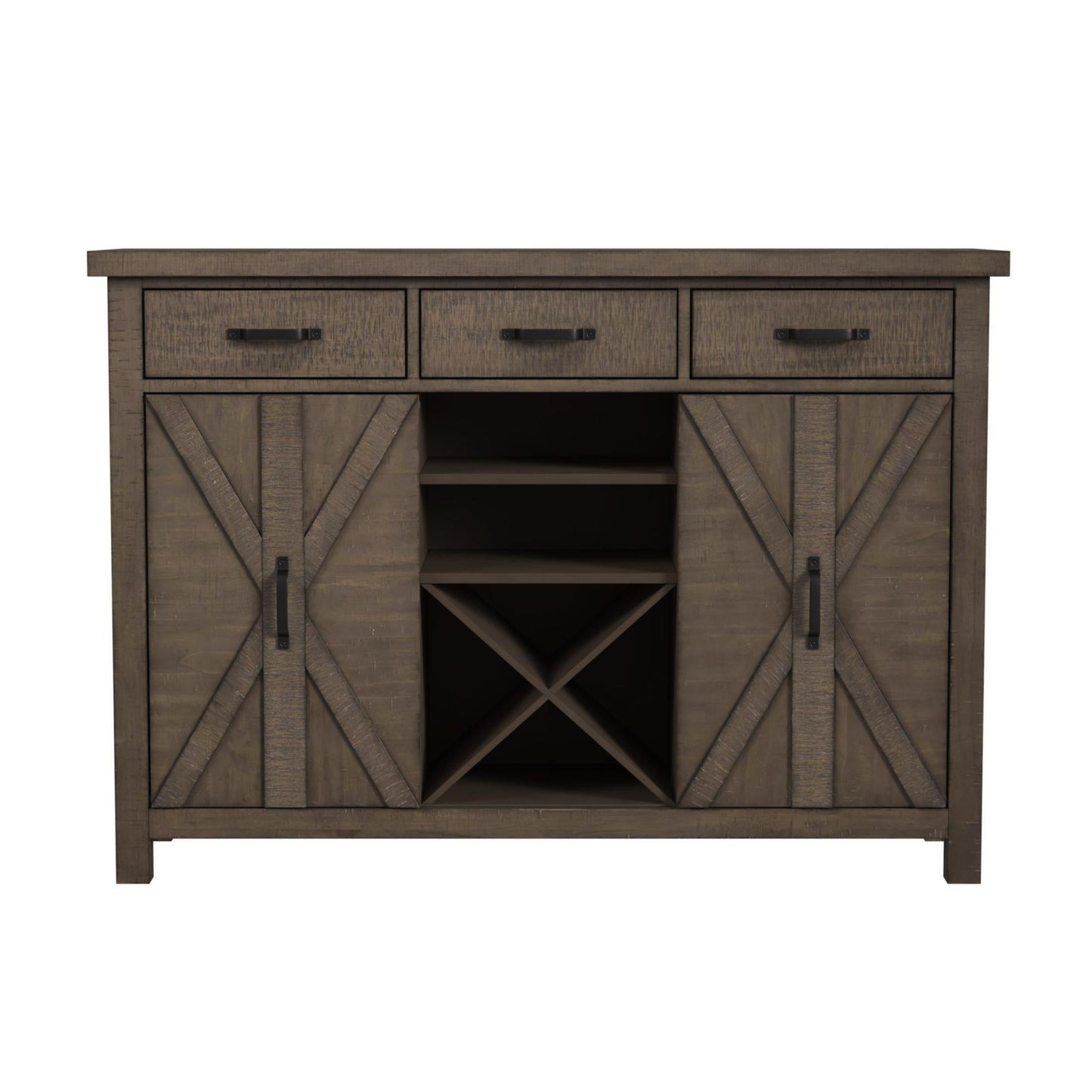 Elements International Yellowstone D - 12830 - 3 - SV Server - American Furniture of Slidell