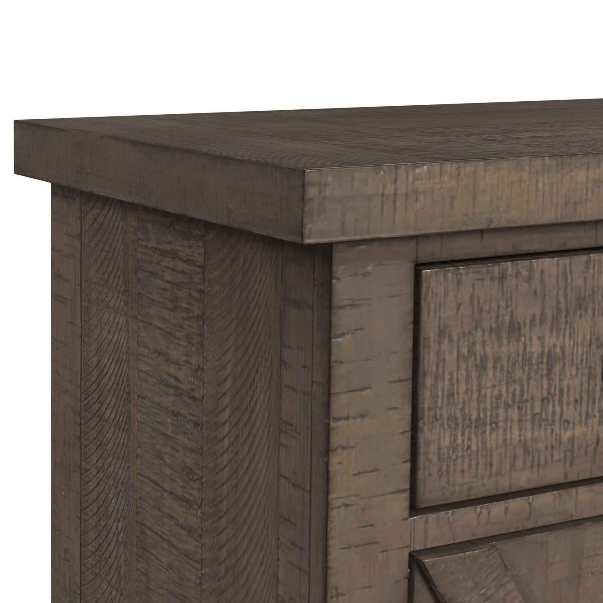 Elements International Yellowstone D - 12830 - 3 - SV Server - American Furniture of Slidell