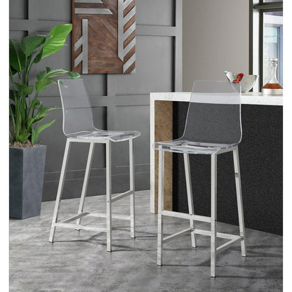 Elements International Zeus CDZS100CSC Barstool - American Furniture of Slidell