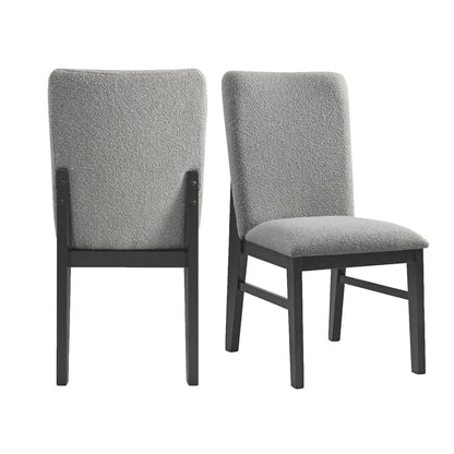 Elements - Portland Dining Table/4 chairs - BLK - American Furniture of Slidell