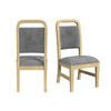 Elements - Ridgemont Round Dining Table and 4 chairs - Natural - American Furniture of Slidell