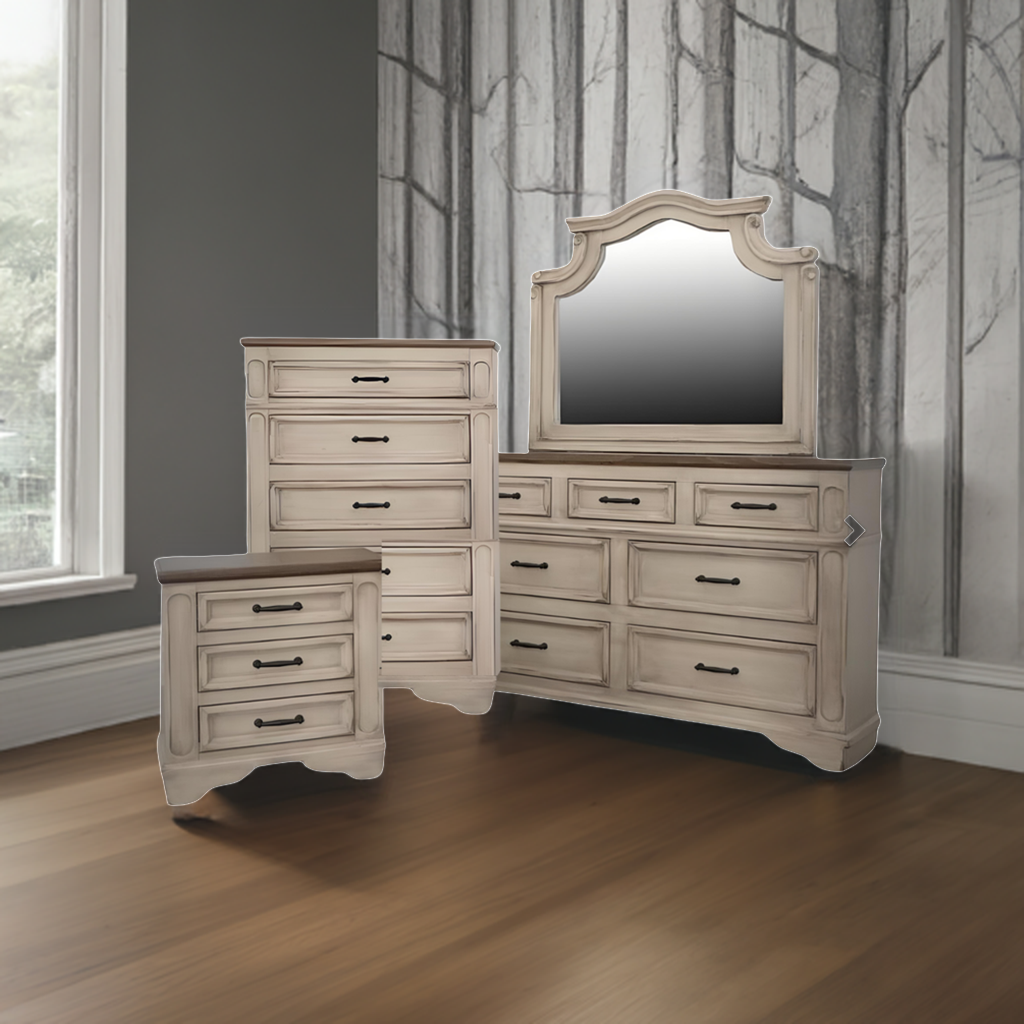 Justice Dresser in Brown *V-JUSTIC-D Vintage LLC