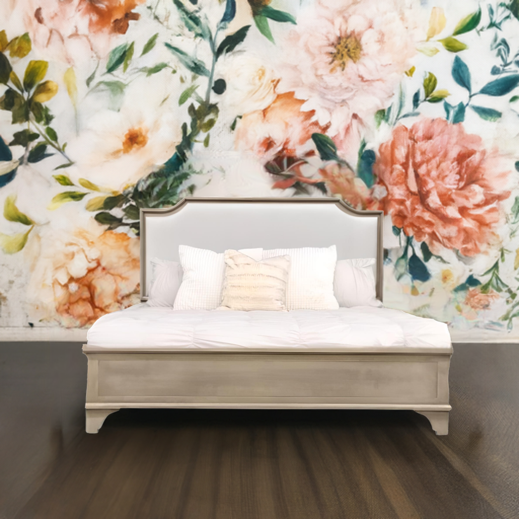 Reba Queen Bed $199 with set purchase Vintage LLC