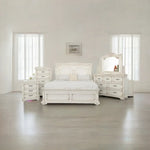 Aniston Chest Shadow White Vintage LLC