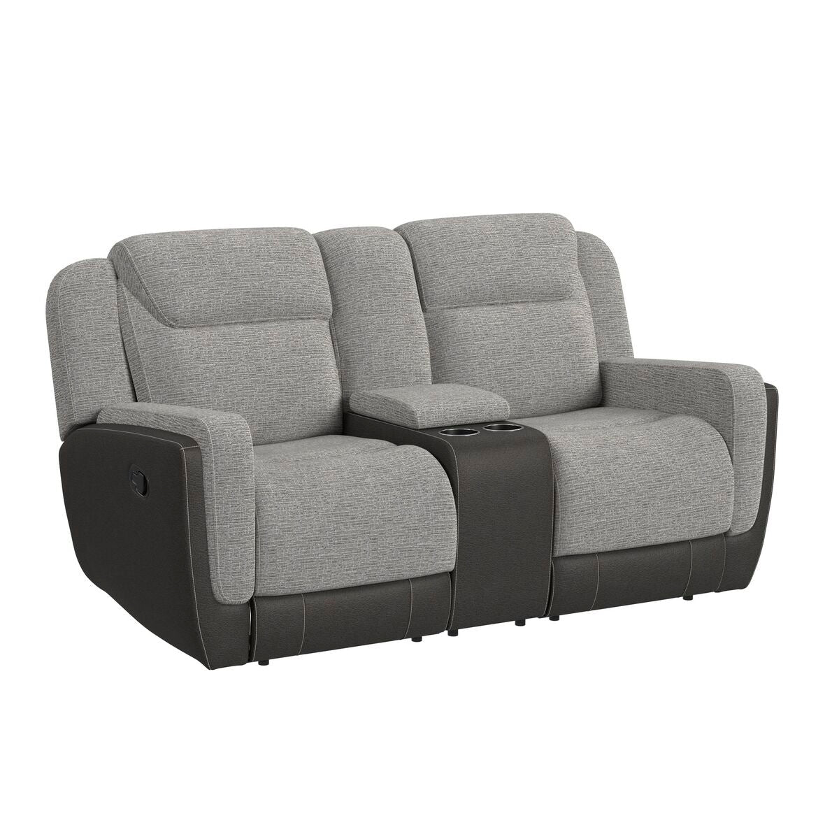 Hornet Motion Loveseat in Rancho Grey - U - 11550 - 10531 - 287 - American Furniture of Slidell