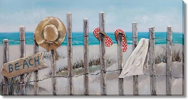 JJ2896 Coastal Essentials 3D Canvas Art - American Furniture of Slidell