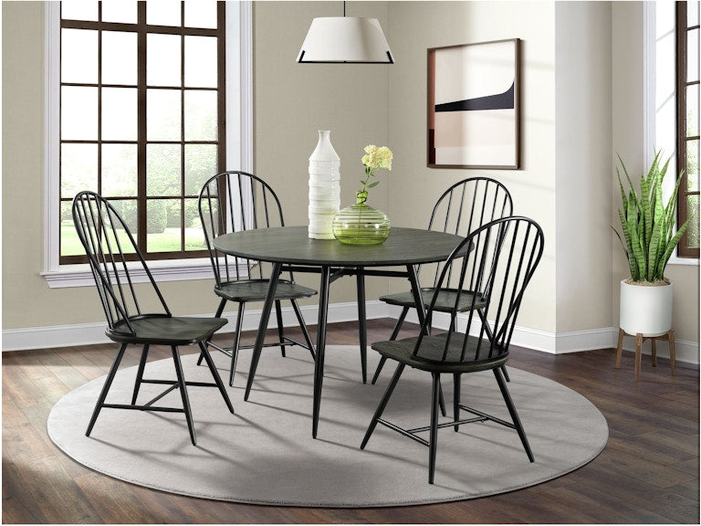 Keenan 5 pc Dining Set D-1850-8-Table and 4 chairs Elements International