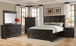 McCoy Charcoal King Storage Bed B-10530-5-KH/KSF/QKR Elements International