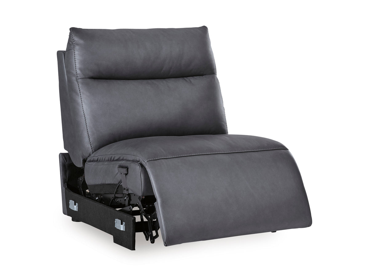 ModZ Power Armless Recliner reclined