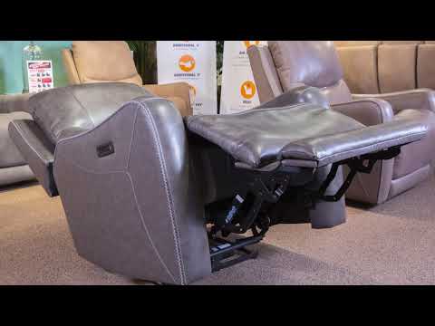 Signature Design by Ashley Galahad Power Leather Look Recliner with Wall Recline 6610306 EXTERNAL_VIDEO 1