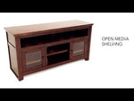  Signature Design by Ashley Harpan TV Stand with Cable Management W797-38 EXTERNAL_VIDEO 1