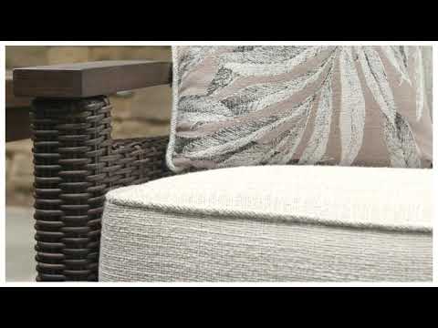  Signature Design by Ashley Paradise Trail P750-835 Loveseat with Cushion EXTERNAL_VIDEO 1