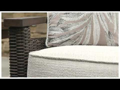  Signature Design by Ashley Paradise Trail P750-835 Loveseat with Cushion EXTERNAL_VIDEO 1