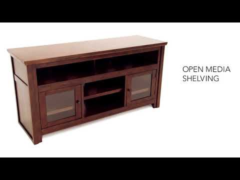 Signature Design by Ashley Harpan TV Stand with Cable Management W797-38 EXTERNAL_VIDEO 1