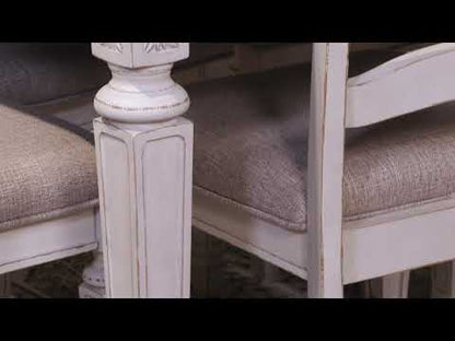  Signature Design by Ashley Realyn Dining Table D743-45 EXTERNAL_VIDEO 1