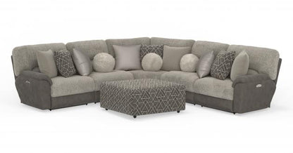 Rendezvous 274 - 5 PC Power Reclining Sectional - American Furniture of Slidell