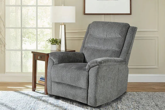 7578-65-1718-10 7578-65 Manual Glider Recliner - Abington Charcoal