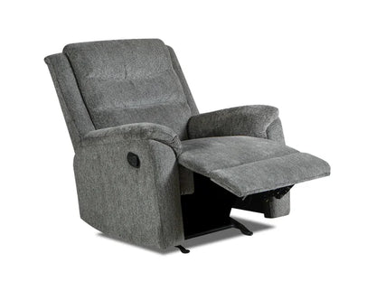 7578-65-1718-10 7578-65 Manual Glider Recliner - Abington Charcoal