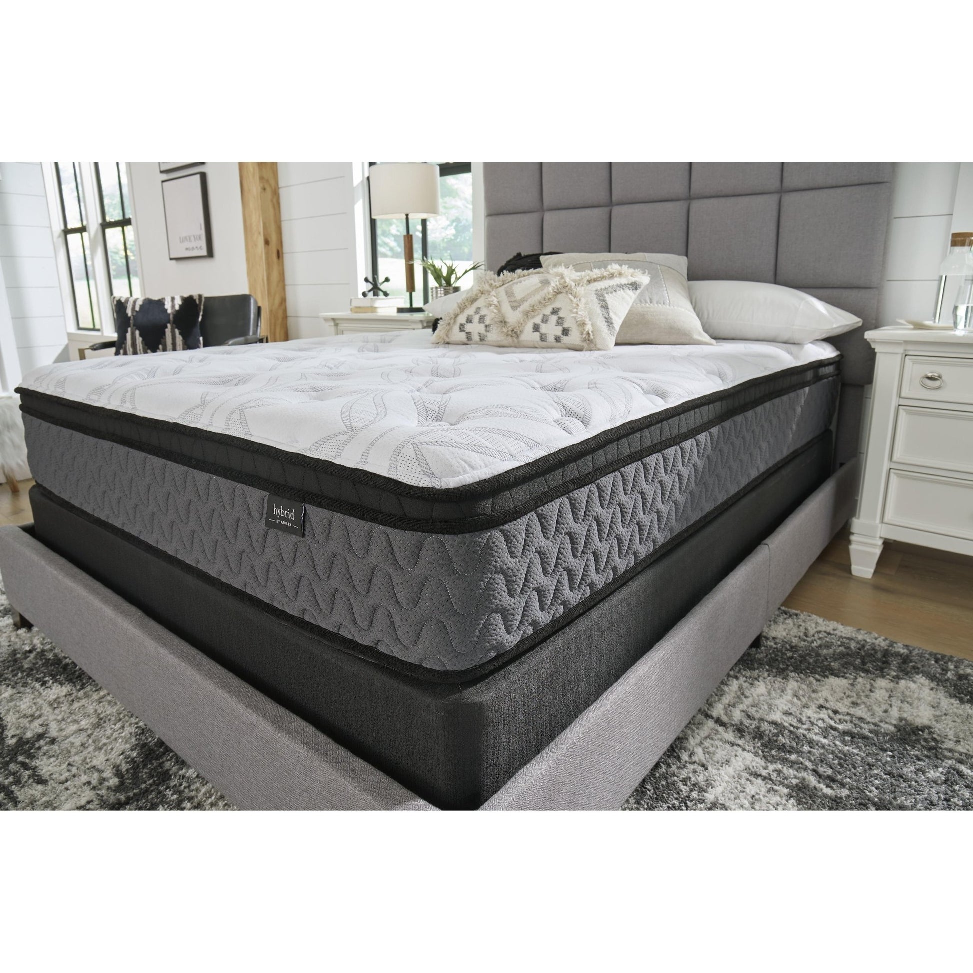 Sierra Sleep 12 Inch Pocketed Hybrid M59021 Full Mattress - American Furniture of Slidell