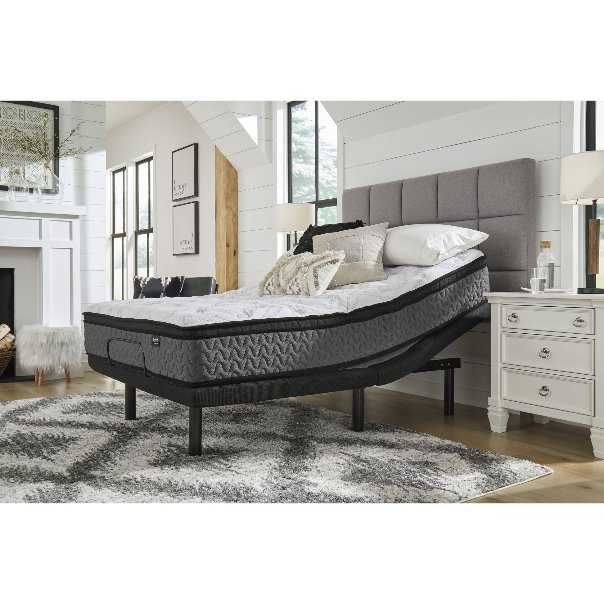 Sierra Sleep 12 Inch Pocketed Hybrid M59021 Full Mattress - American Furniture of Slidell