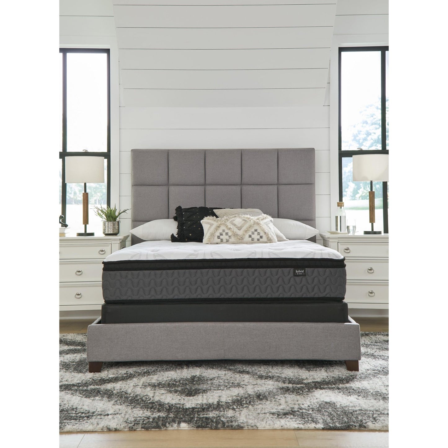 Sierra Sleep 12 Inch Pocketed Hybrid M59021 Full Mattress - American Furniture of Slidell