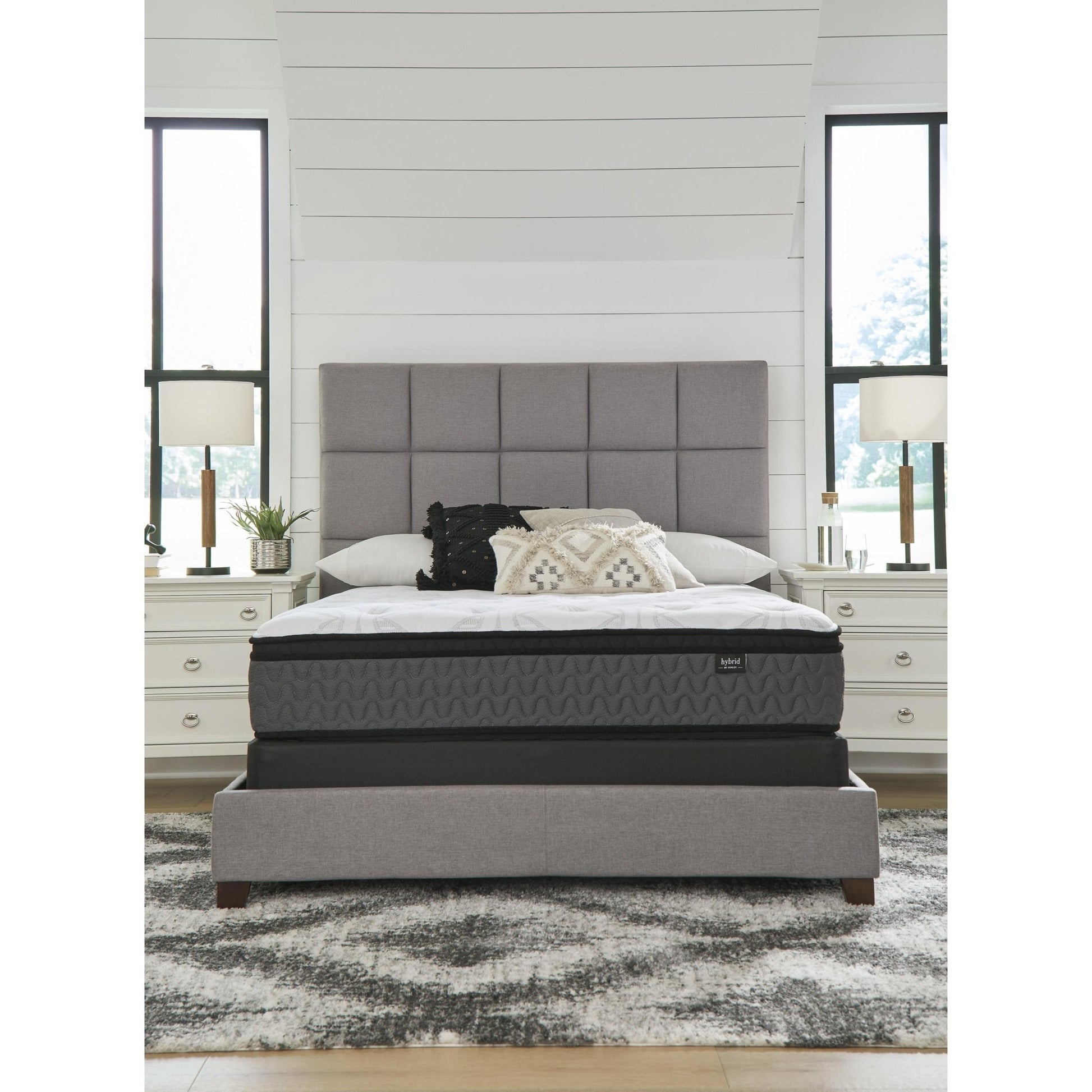 Sierra Sleep 12 Inch Pocketed Hybrid M59021 Full Mattress - American Furniture of Slidell