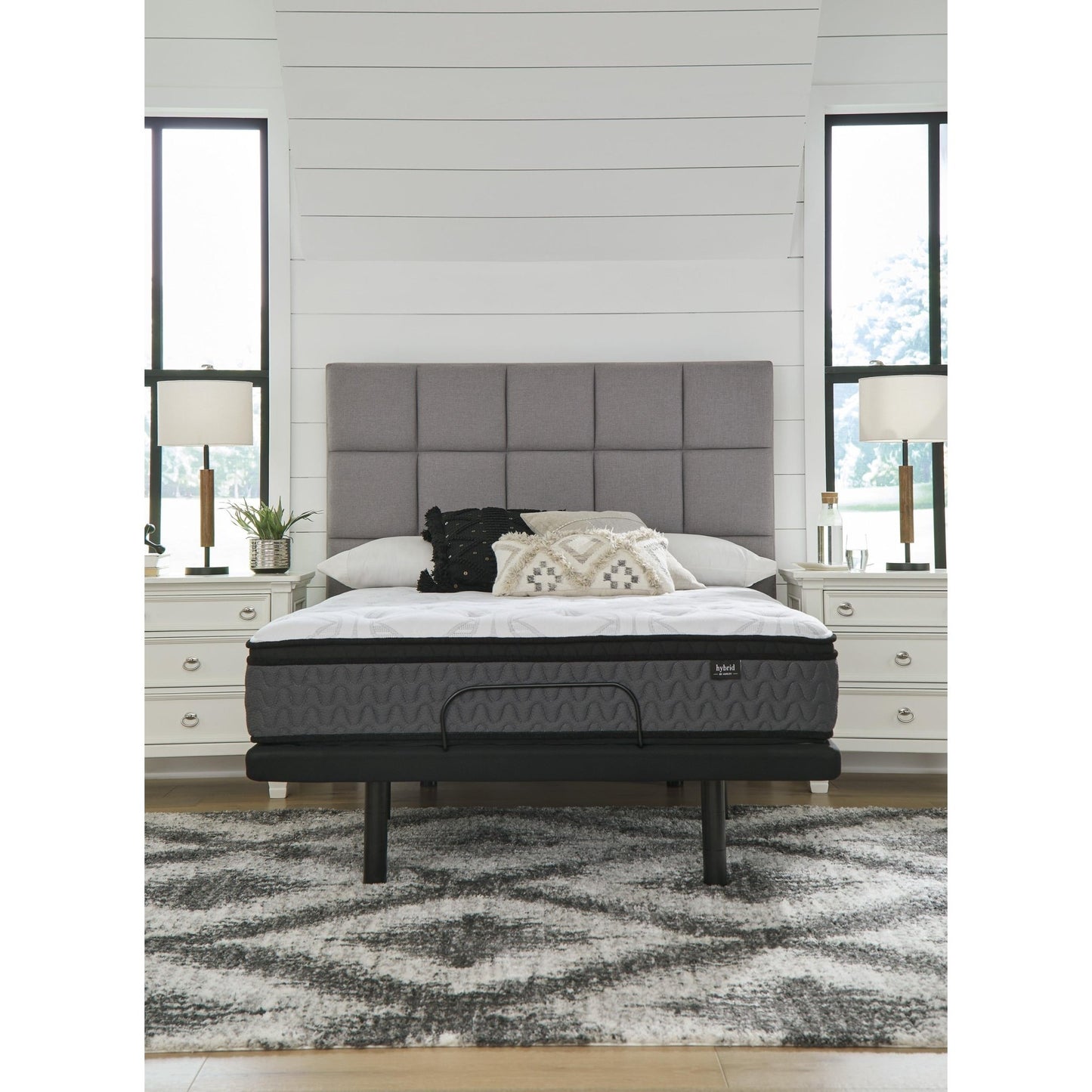 Sierra Sleep 12 Inch Pocketed Hybrid M59021 Full Mattress - American Furniture of Slidell