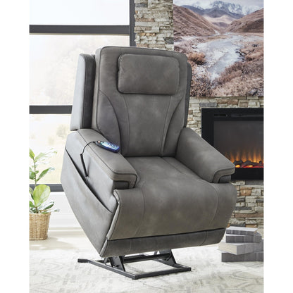 Signature Design by Ashley 4Z - Peaceful Pause PC1210412 Power Lift Recliner - American Furniture of Slidell