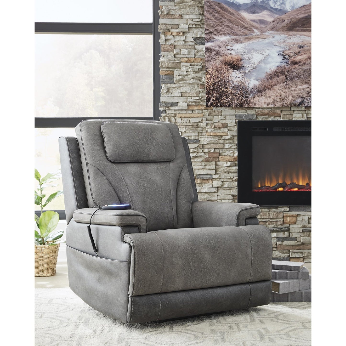Signature Design by Ashley 4Z - Peaceful Pause PC1210412 Power Lift Recliner - American Furniture of Slidell