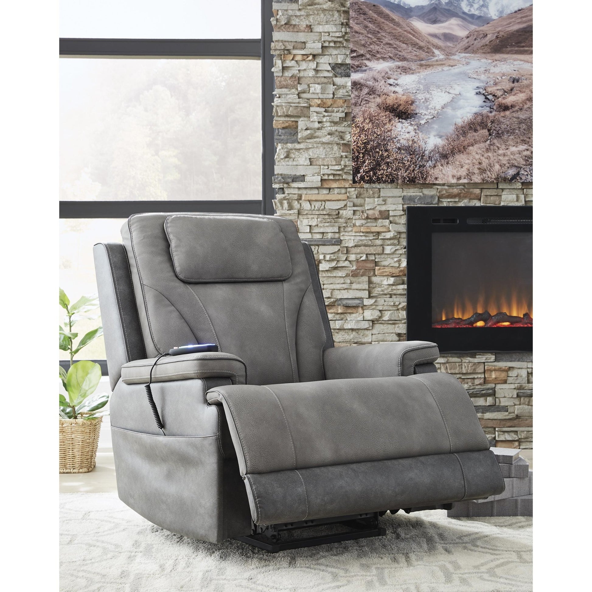 Signature Design by Ashley 4Z - Peaceful Pause PC1210412 Power Lift Recliner - American Furniture of Slidell