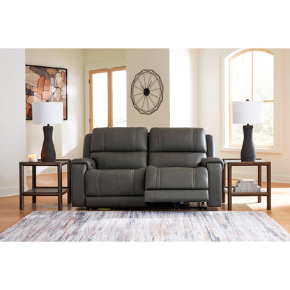 Signature Design by Ashley 5Z - Pittson PCU12600S1 2 pc Power Reclining Sectional Loveseat - American Furniture of Slidell