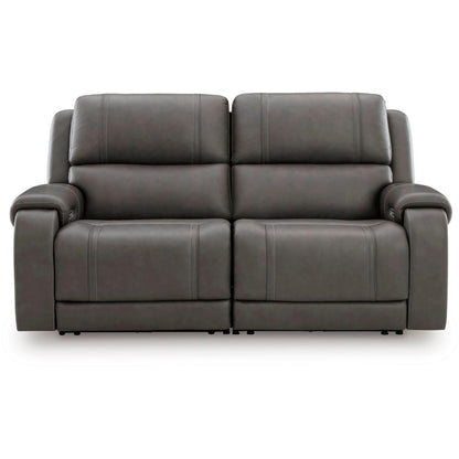 Signature Design by Ashley 5Z - Pittson PCU12600S1 2 pc Power Reclining Sectional Loveseat - American Furniture of Slidell