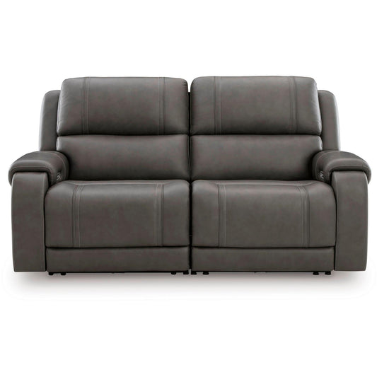 Signature Design by Ashley 5Z - Pittson PCU12600S1 2 pc Power Reclining Sectional Loveseat - American Furniture of Slidell