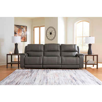 Signature Design by Ashley 5Z - Pittson PCU12600S3 3 pc Power Sectional Reclining Sofa - American Furniture of Slidell