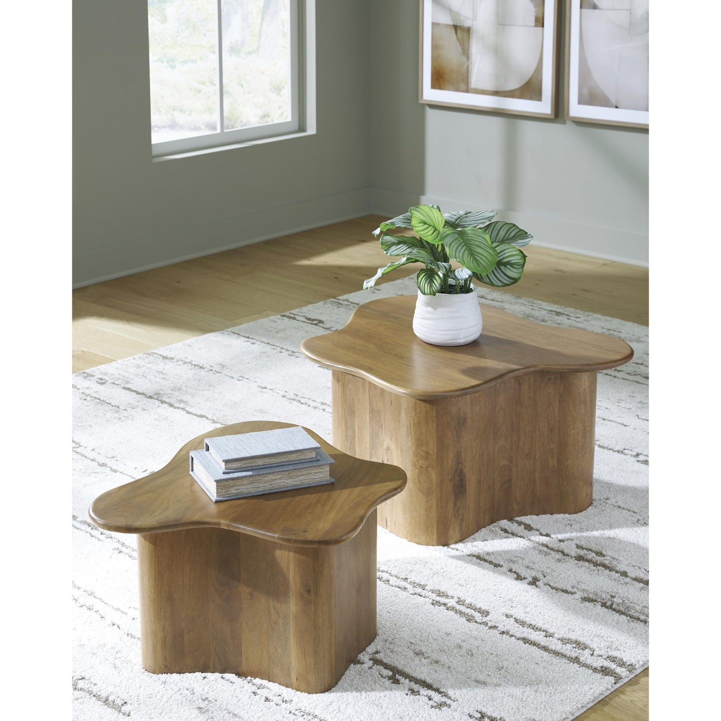 Signature Design by Ashley Abeford A4000711 Accent Cocktail Table Set - American Furniture of Slidell